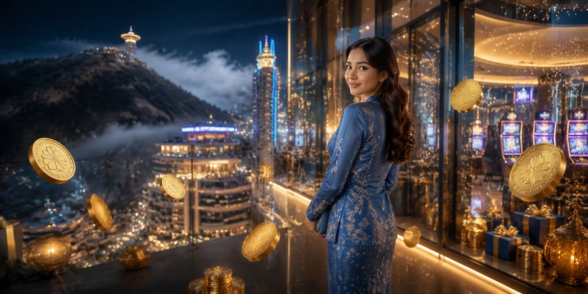 Casino betting atmosphere at Genting Highlands featuring baju kurung attire