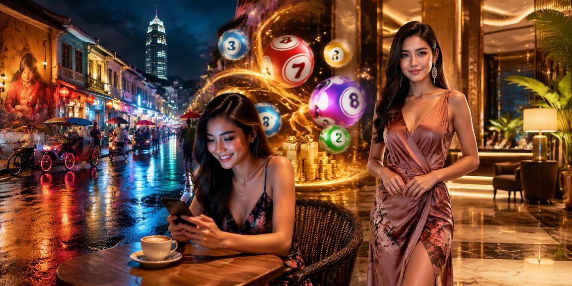 Penang-style lottery with a local cultural atmosphere