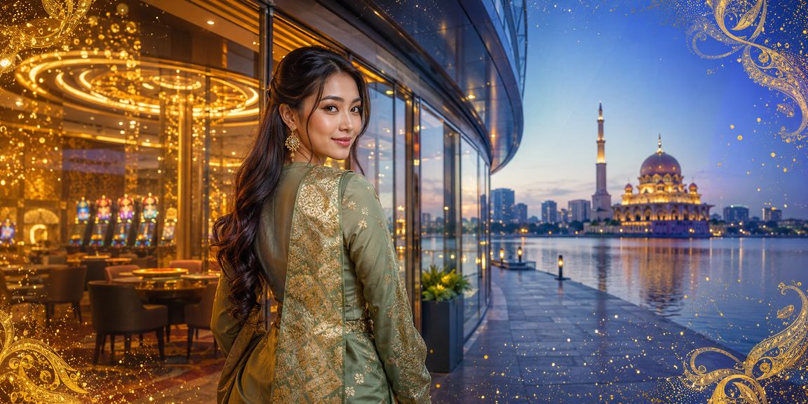 Festive Hari Raya betting atmosphere in Putrajaya